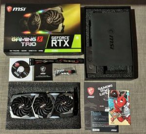 msi geforce rtx gaming x trio graphics card