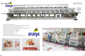 Multi Head Embroidery Machine