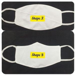 Blank Sublimation Mask