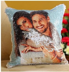 Sequin Cushion