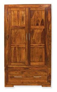Wooden Almirah 2 Door With Drawer