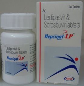 Ledipasvir and Sofosbuvir Tablets