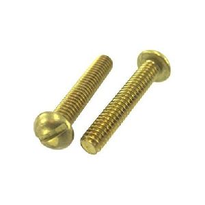 Brass Finish Machine Screw