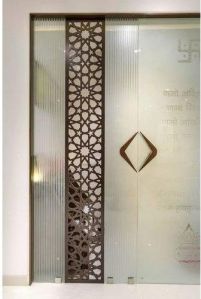 decorative door glass