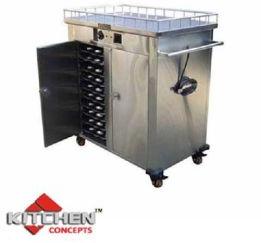 ELECTRIC HOT FOOD SERVICE TROLLEY