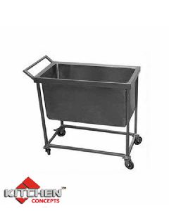 PLATE SERVING TROLLEY