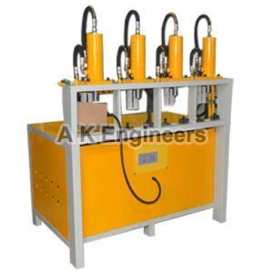 Four Station Pipe Punching Machine
