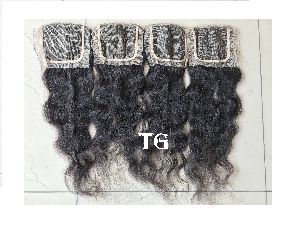 100% Raw Wholesale Brazilian Wavy Closure Human Hair