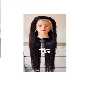 Malaysian Virgin Black Straight Human Hair Wig