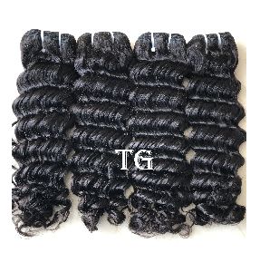 Mongolian Deep Wave Human Hair Extension