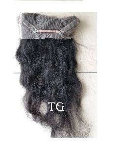 Raw Unprocessed Remy Virgin 360 Wavy Frontal Human Hair Extension