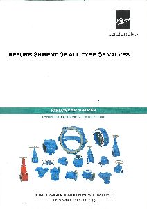 Repair/Refurbishment of All Type of Valves