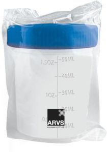 50 ml Sterile Urine Container