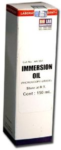 immersion oil