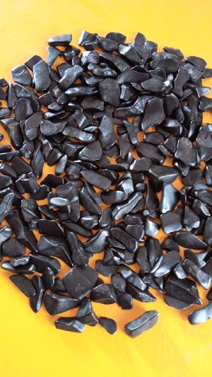 Black Long Chips Pebbles