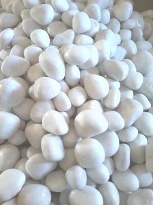 Super White Jumbo Pebbles