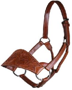 Article No. LH 203 D Horse Leather Halter