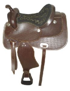 Article No. SI-1066 Leather Western Saddles