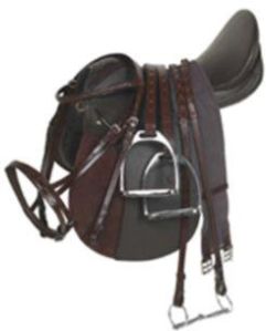 Article No. SI-1078 Leather English Saddles