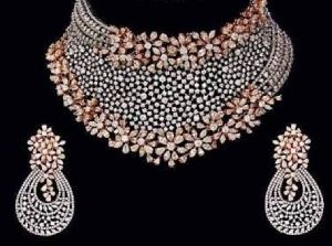 Wedding Diamond Necklace Set With IGI Certification