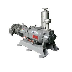 Dry screw vacuum pump