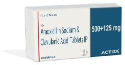 Amoxicillin Sod and Clavulanic Acid Tablets