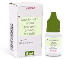 Dorzolamide And Timolol Anti Glaucoma