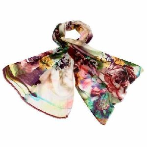 silk cotton scarves