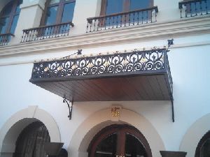 Wrought Iron Canopy