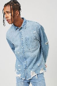 mens denim shirt