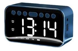 Intelligent AI Voice Wireless Dual-Hour Alarm Clock Mini Bluetooth Speaker