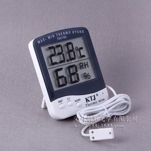 large screen household probe hygrometer thermometer