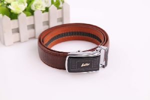 men automatic round belt buckle