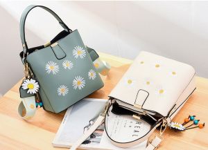 Sunflower Style Elegant Solid Color Women's Shoulder Bag