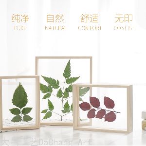 Transparent Simple Solid Wood Photo Frame