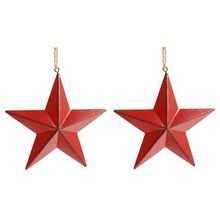 Iron Hanging Christmas Stars