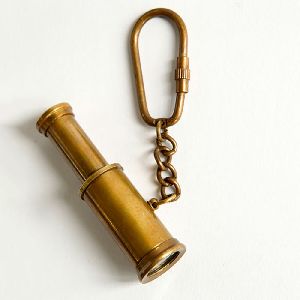 brass keychain