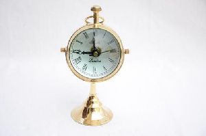 Nautical Maritime Brass Desktop/Table Clock
