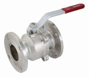 I.C 304/316 2 Pcs Flanged Ball Valve