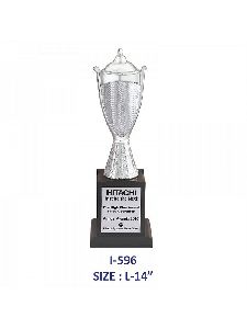 Silver Resin Trophy (Large)