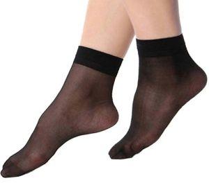 Transparent Ladies Socks