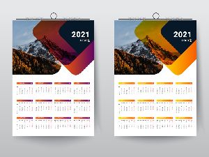 designer calendar