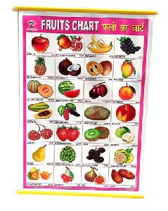 Fruits Name Teaching Chart
