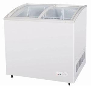 Glass Top Deep Refrigerator