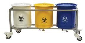 Biomedical Waste Bin Trolley