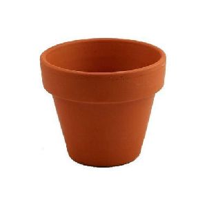 Round Clay Garden Pot