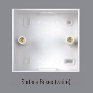 White Surface Boxes