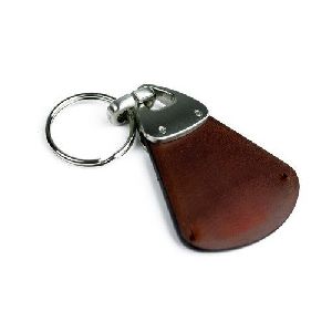 Designer Leather Key Ring