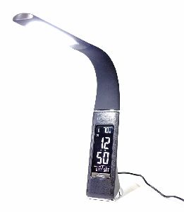 LED Table Lamp with Digital Clock
