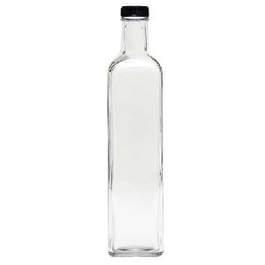 500 ml Glass Square Bottle